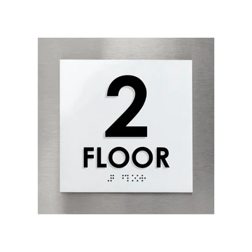 2nd Floor Sign With Projection