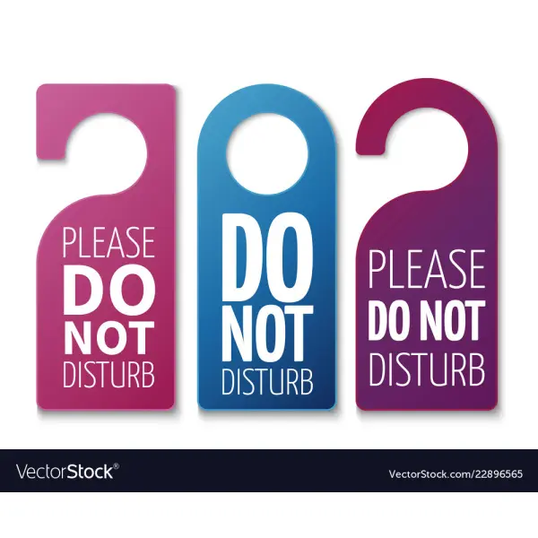 Do not Disturb Hanger