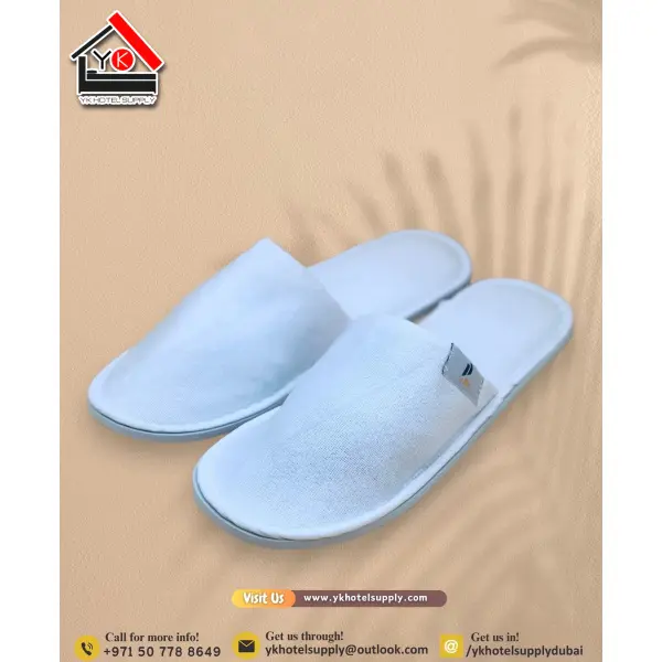 Hotel Logo Labeled Slippers – Signature Comfort - Image 2
