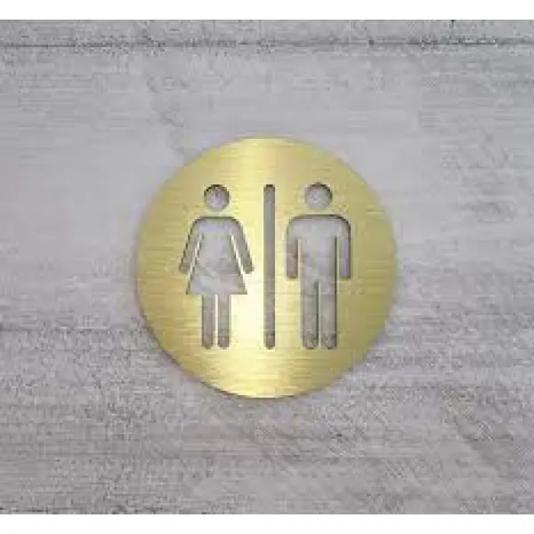 Toilet Sign PVC