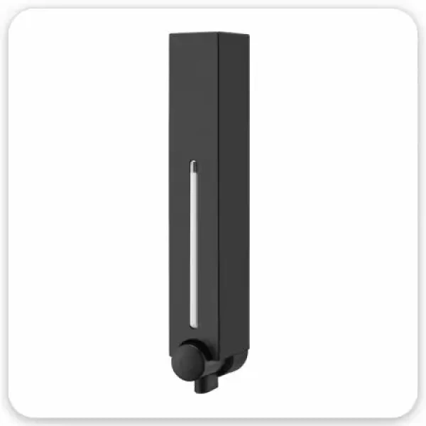 Shampoo Dispenser Black Single