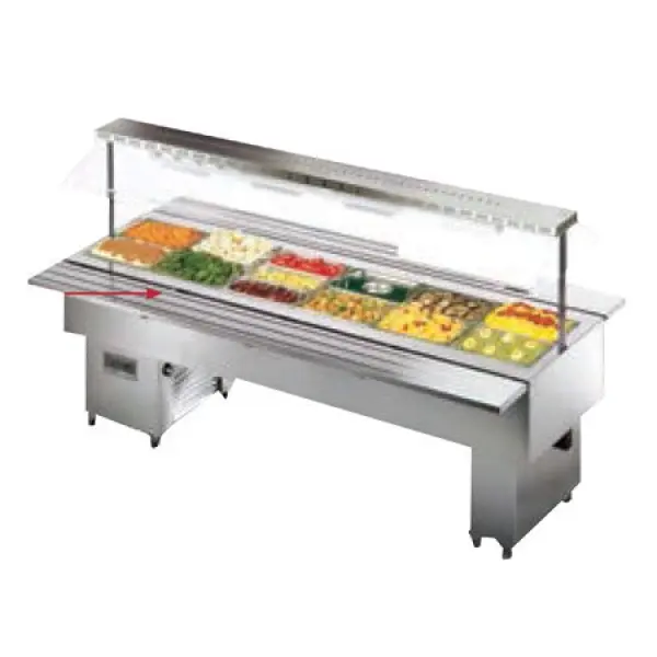 Salad Display Chiller Steel