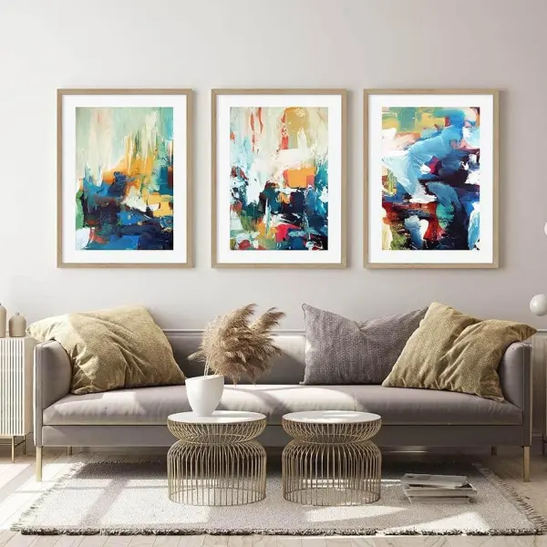 Hand Made Painting With Frame