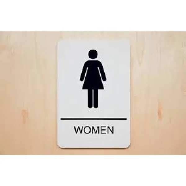 Toilet Sign Women