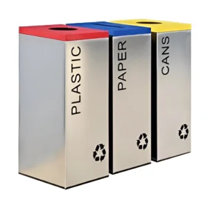 H022-HW320 Garbage Cans (set of 3)