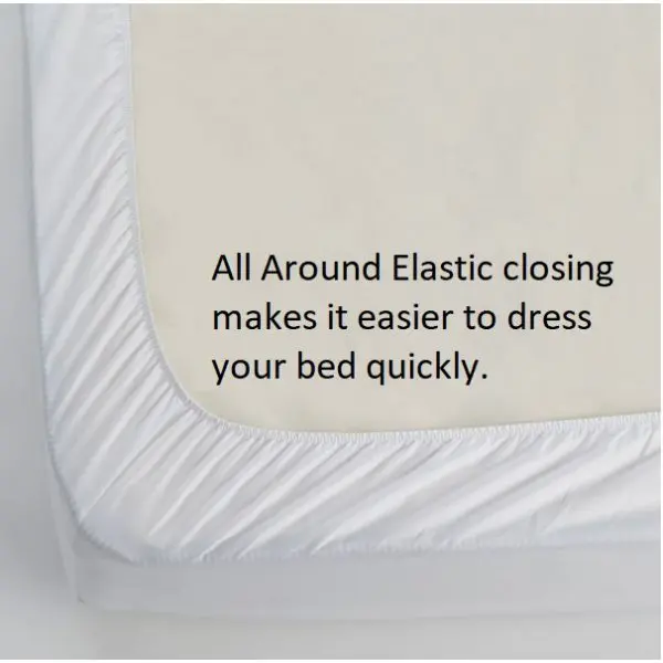 Hotel Fitted Sheet 210TC, 100% Cotton Percale, Plain White - Image 4