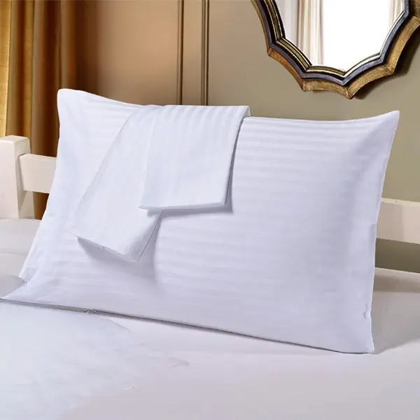 Pillow Case Stripe White Normal